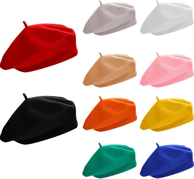 colorful berets