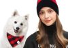 Plaid Doggy Bandana and Matching Hat For You