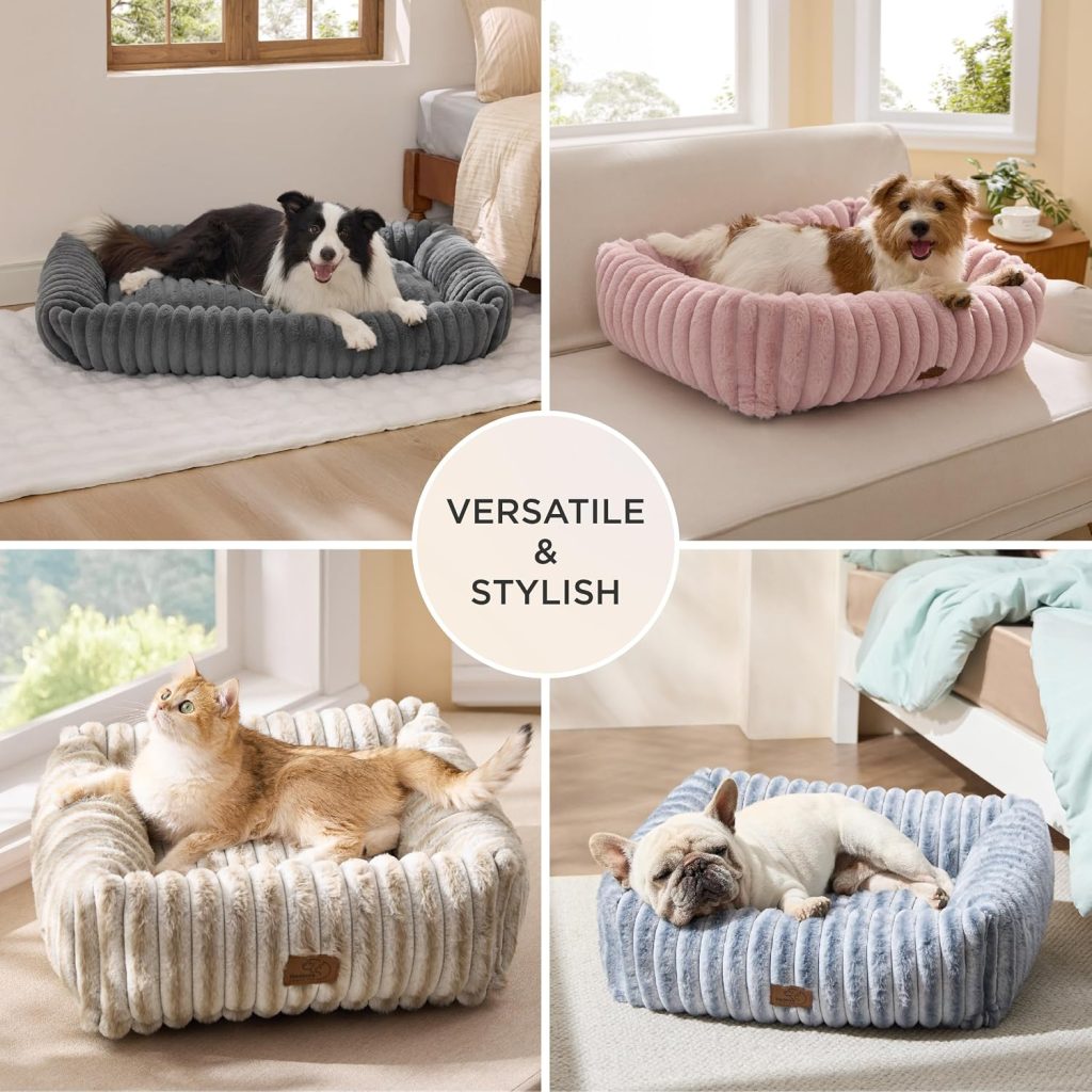 dog beds in different colors