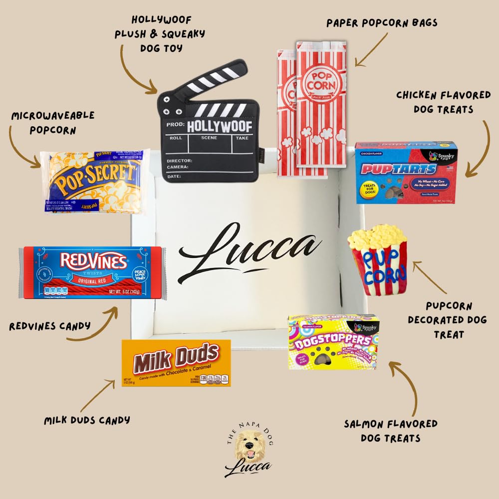 dog and owner movie gift basket