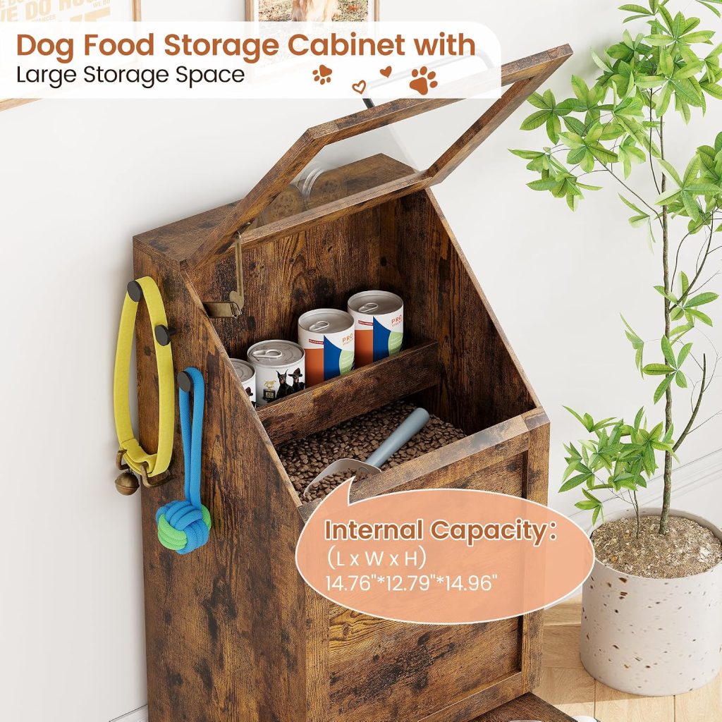 dog feeding station