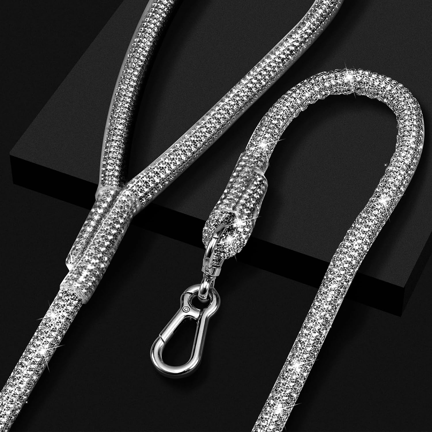 sparkly rhinestone dog leash