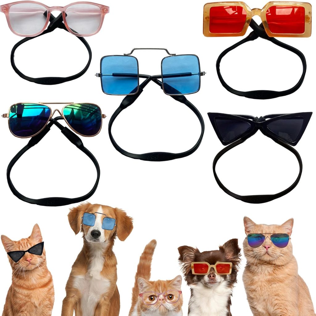 sunglasses in different colors for dogs