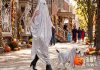 Scary Halloween Matching Dog and Owner Ghost Costumes